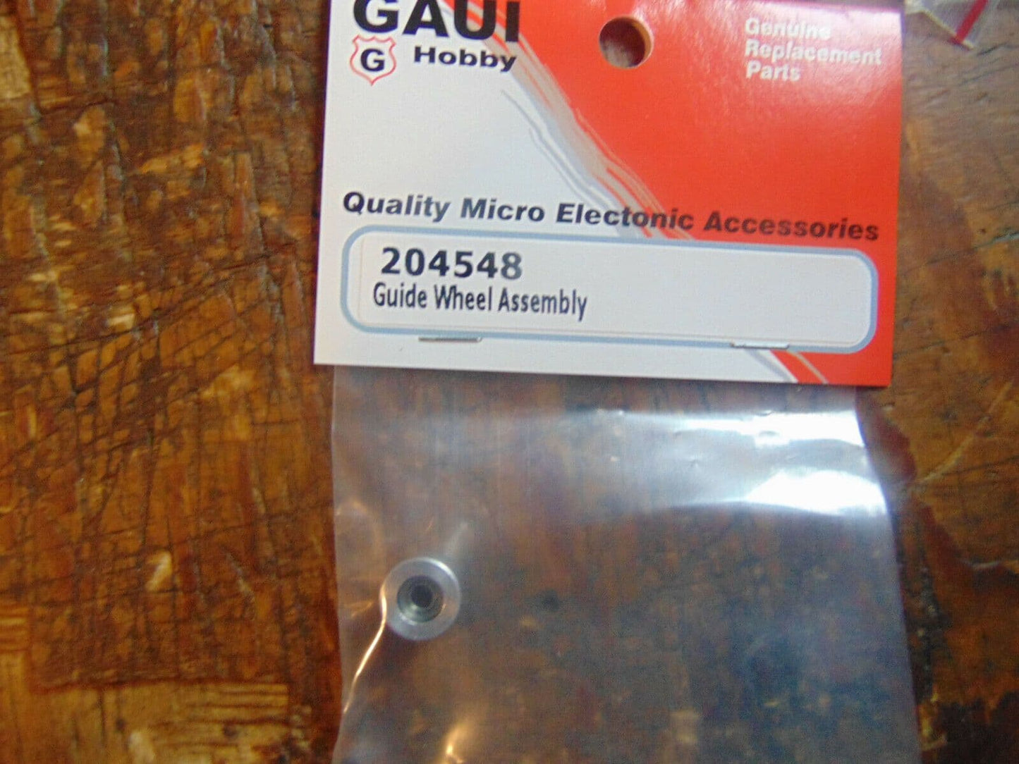 204548 GAUI HURRICAN 425 / 550 TAIL DRIVE BELT GUIDE WHEEL BNIB