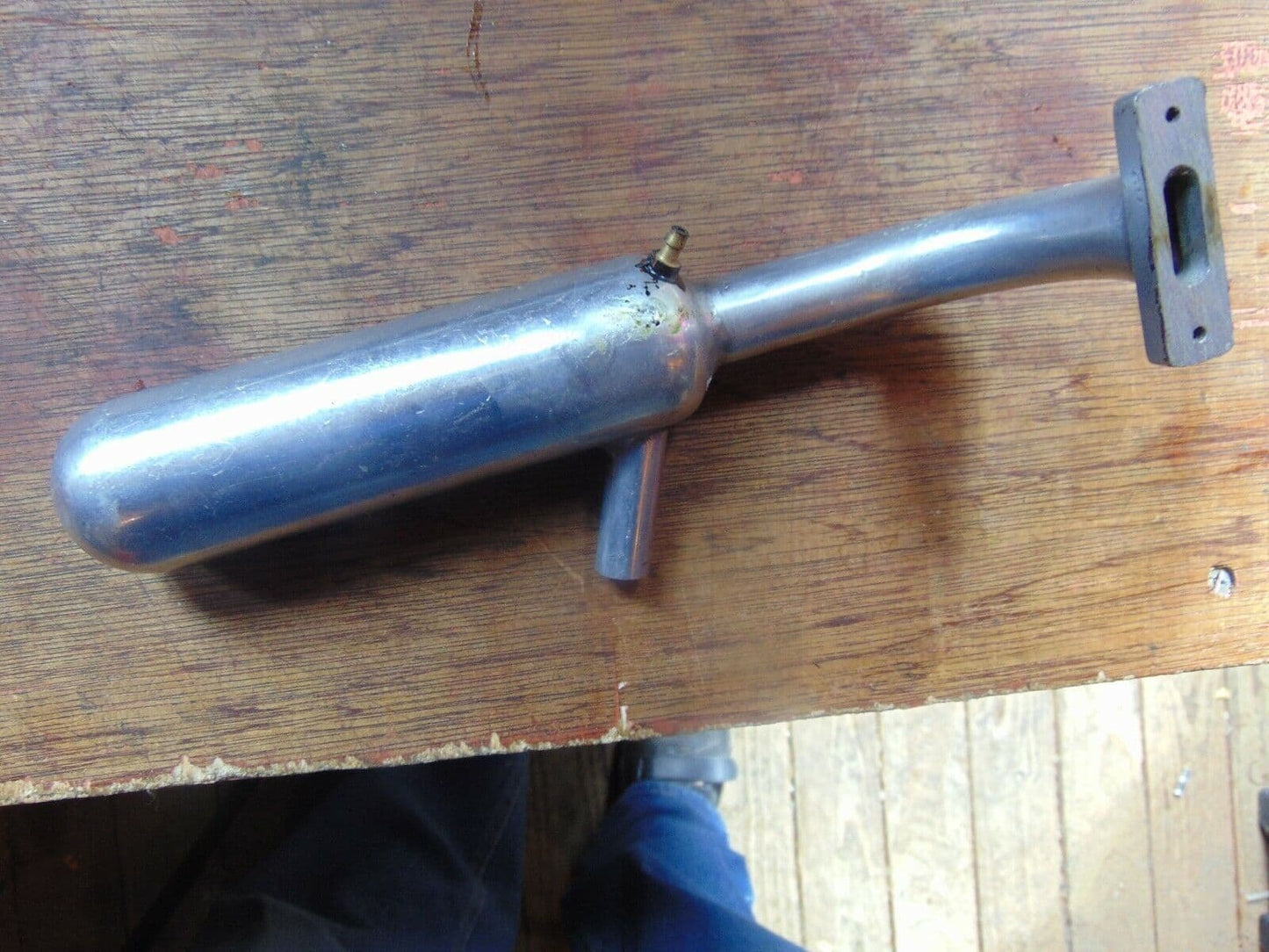 50 SIZE MINI POWER PIPE ENGINE MUFFLER 37 mm HOLE CENTRES