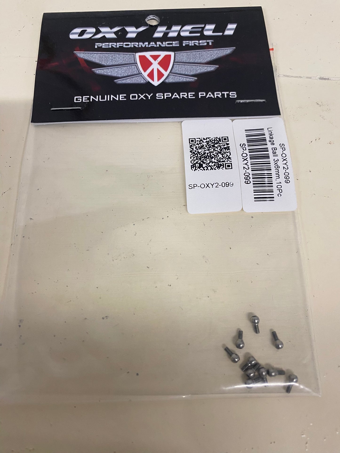 Lynx Heli | Oxy | Linkage Ball ø 3x6mm, 10Pc - SP-OXY2-099