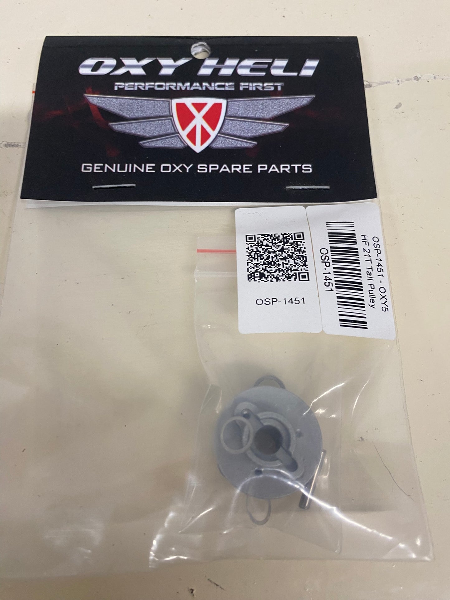 Lynx Heli | Oxy | OXY5HF 21T Tail Pulley - OSP-1451