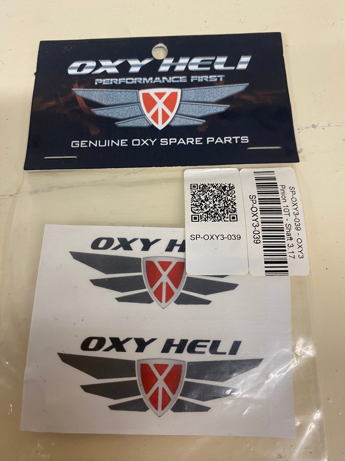 Lynx Heli | Oxy | OXY3 Pinion 10T - Shaft 3.17 SP-OXY3-039