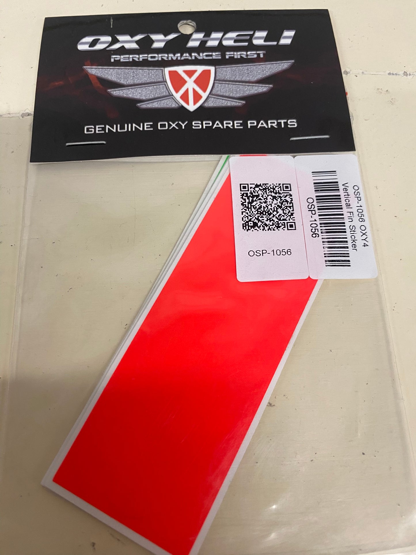 Lynx Heli | Oxy | OSP-1056 OXY4 - Vertical Fin Sticker