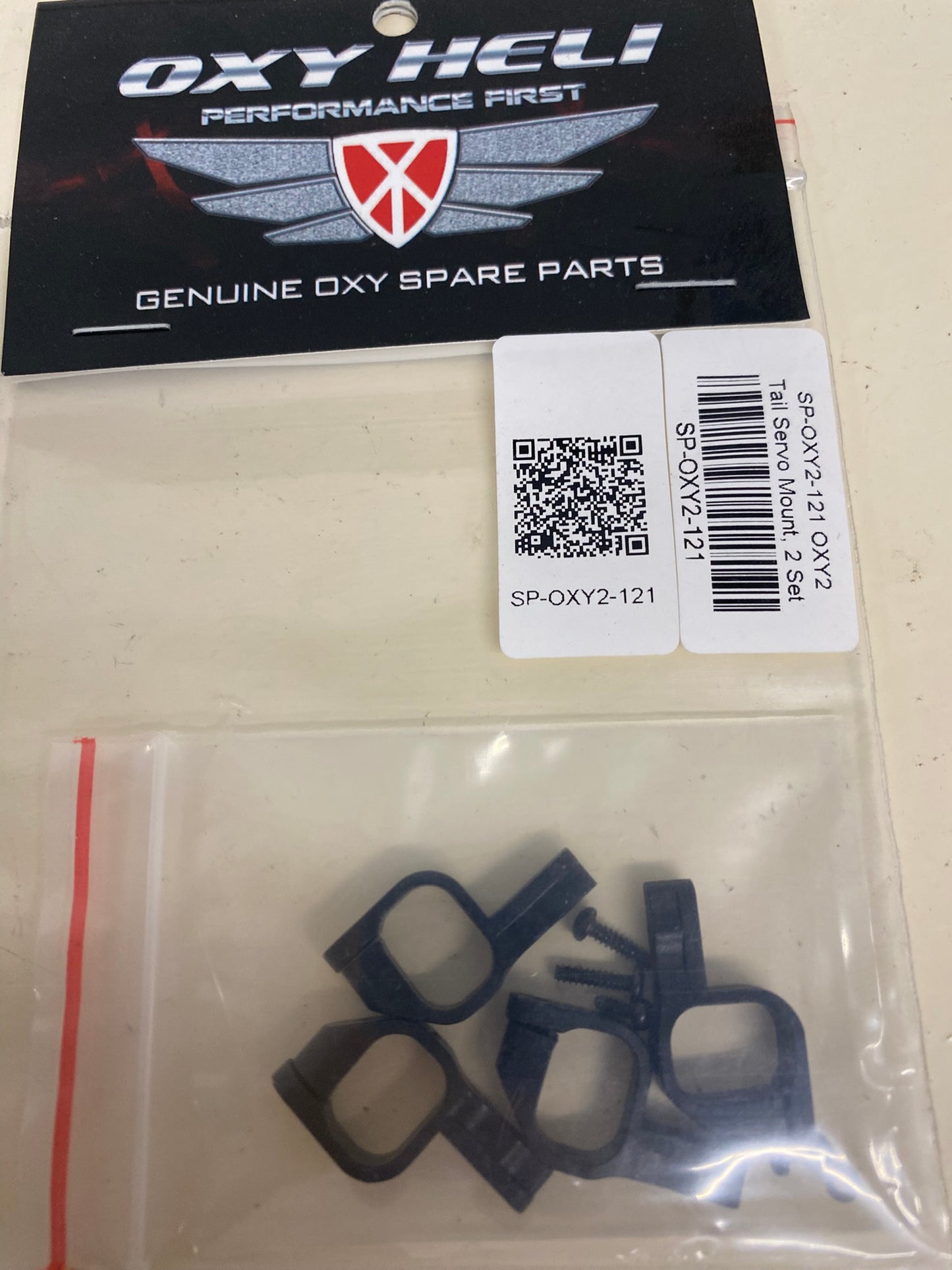 Lynx Heli | Oxy | OXY2 Tail Servo Mount, 2 Set SP-OXY2-121