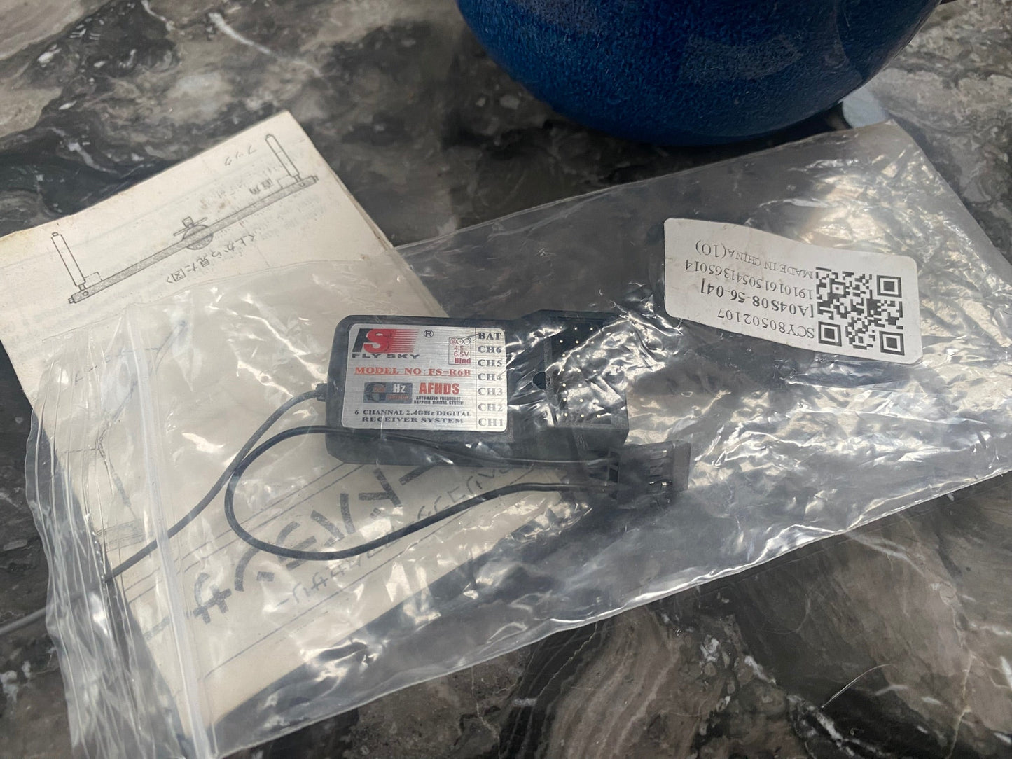 Flysky 2.4GHz 6ch Receiver FS-R6B