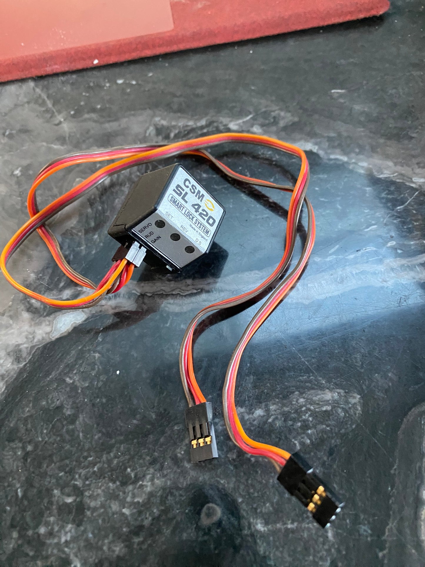 CSM SL 420 Micro cased Gyro heading lock helicopter tail gyro