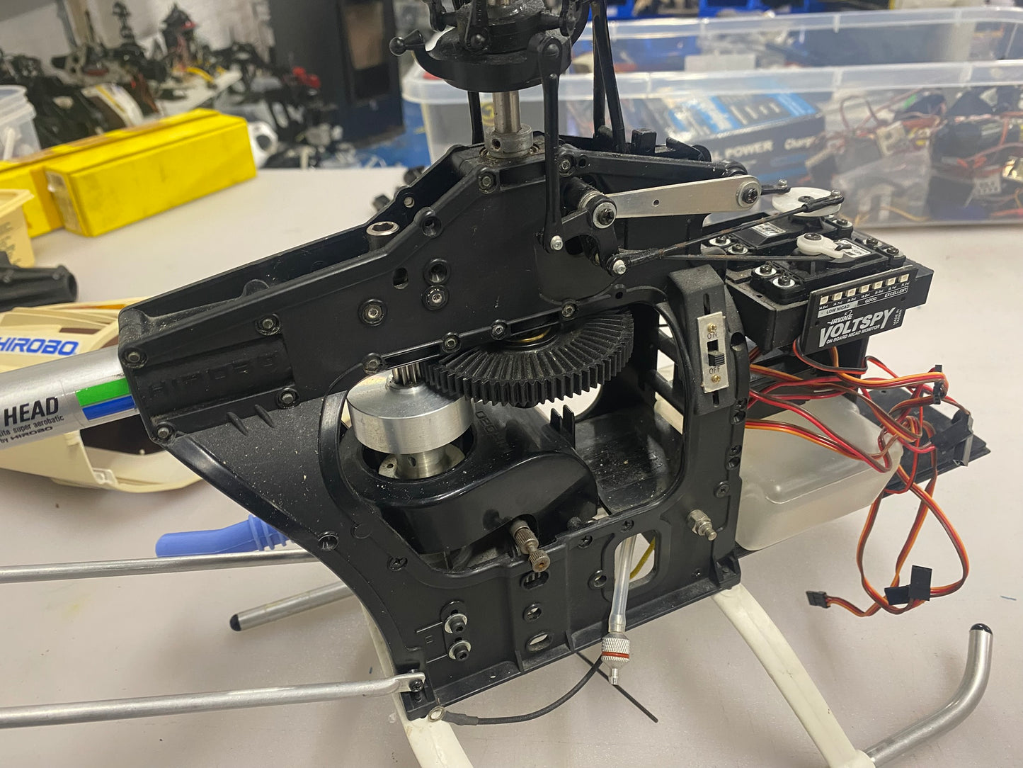 Hirobo Shuttle Top Start Airframe