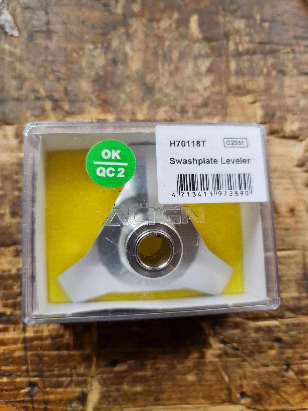 ALIGN SWASH PLATE LEVELLER H70118T BNIB