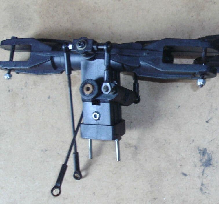 CENTURY HAWK MAIN ROTOR HEAD ASSEMBLY WITH FLYBAR SEESAW FOR 10mm SHAFT