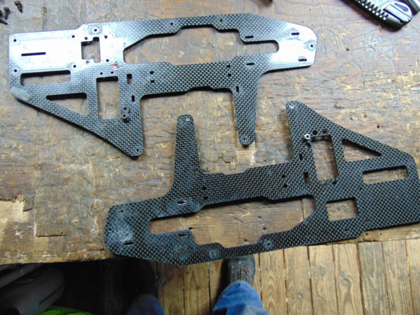 COMPASS 7HV CARBON FIBRE UPPER FRAME SIDES