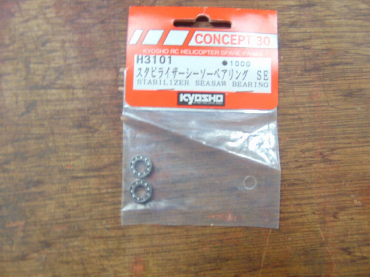 H3101 KYOSHO CONCEPT STABILSER SEESAW BEARINGS BNIB