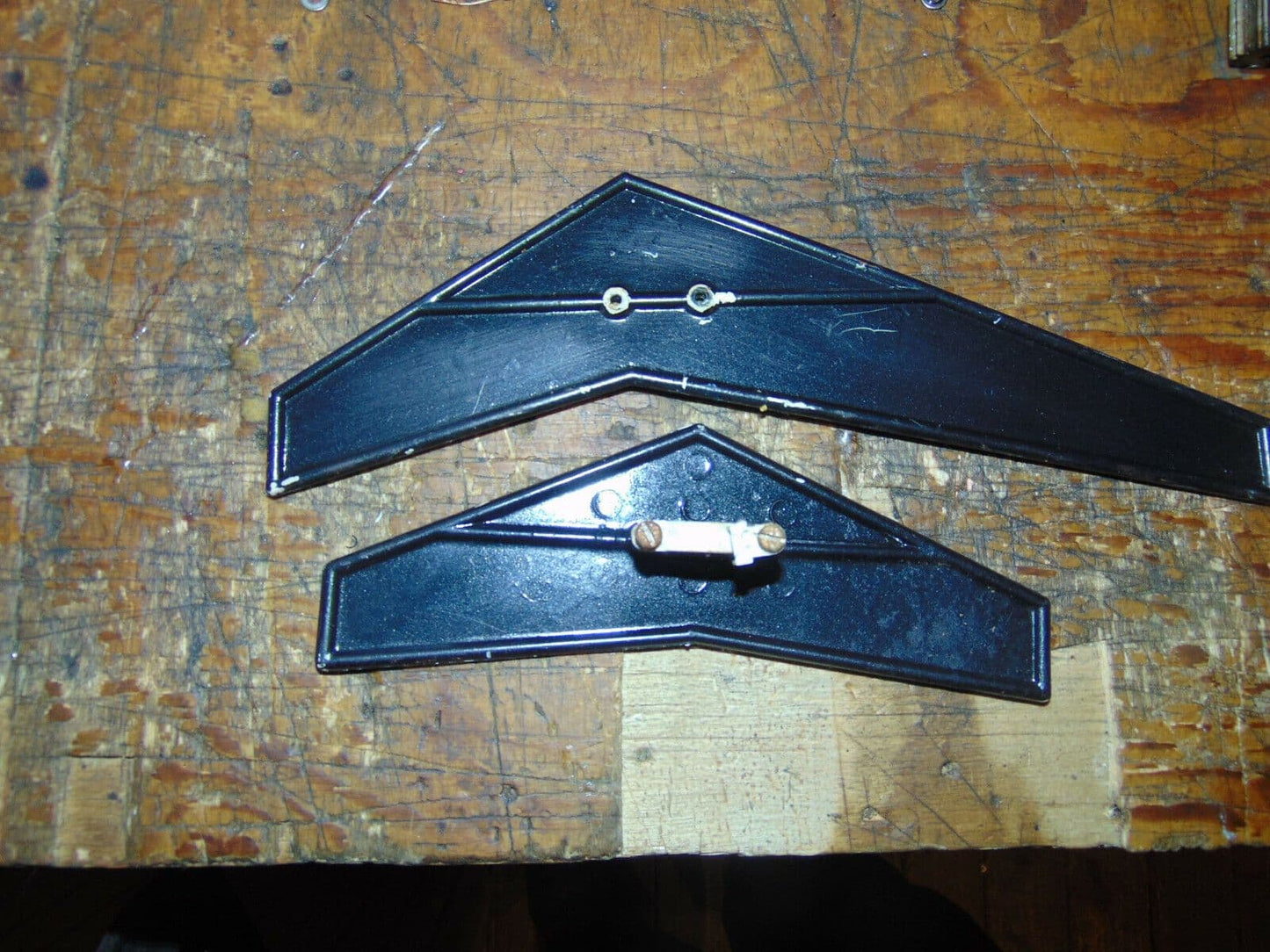 HEIM UNI TAIL FIN SET PAINTED BLACK