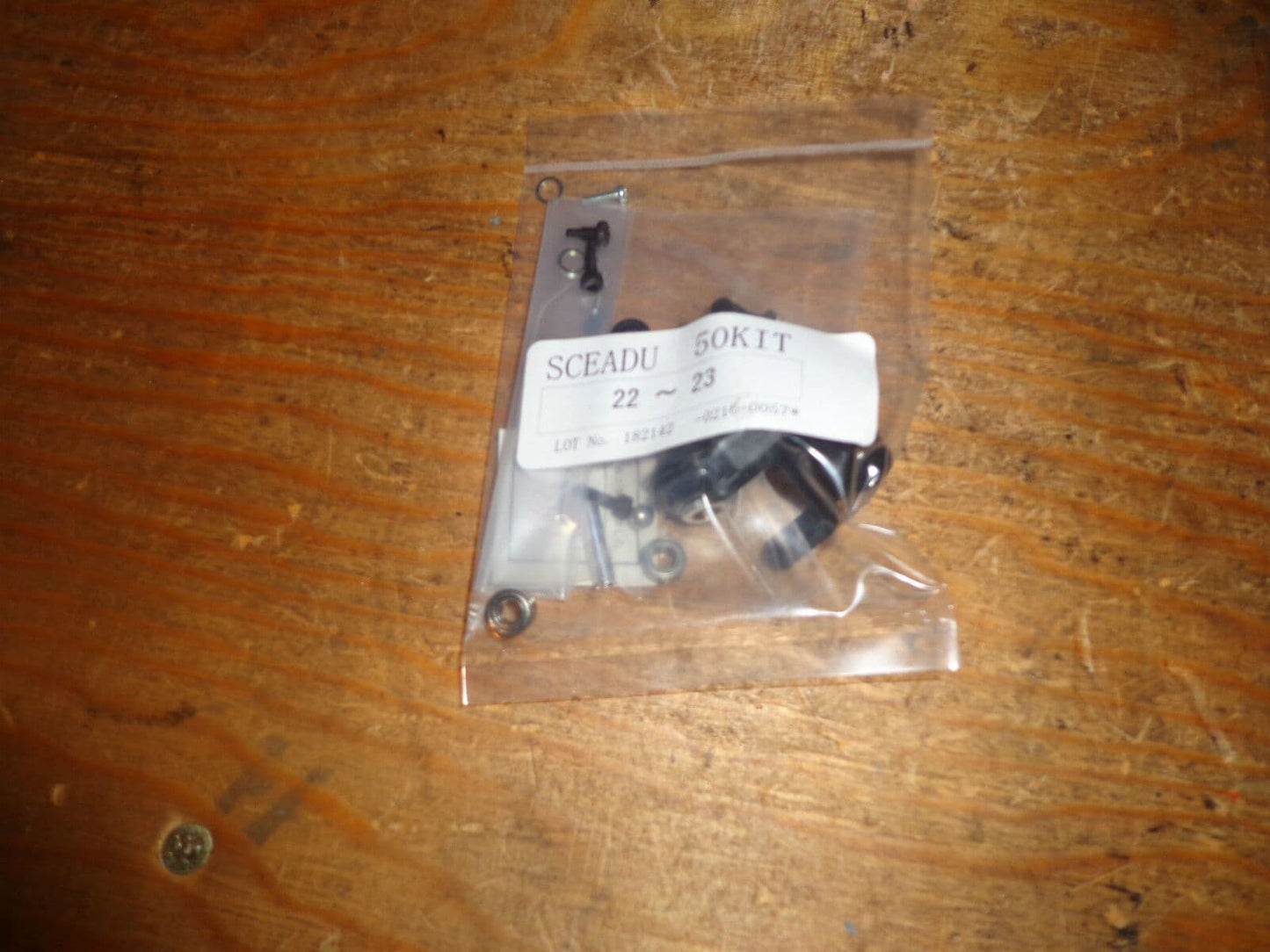 HIROBO SCEADU TAIL PITCH CONTROL YOKE ASSEMBLY TAKEN FROM KIT BNIB