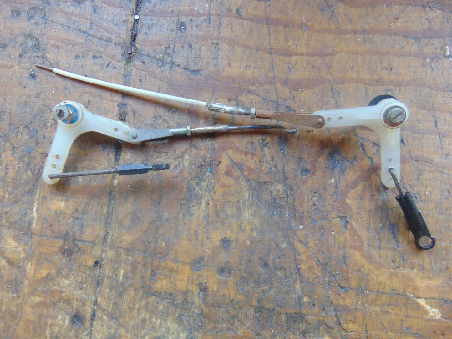 ISHIMASA / GRAUPNER PLAYBOY AILERON & ELEVATOR CONTROL ARMS & LINKAGES