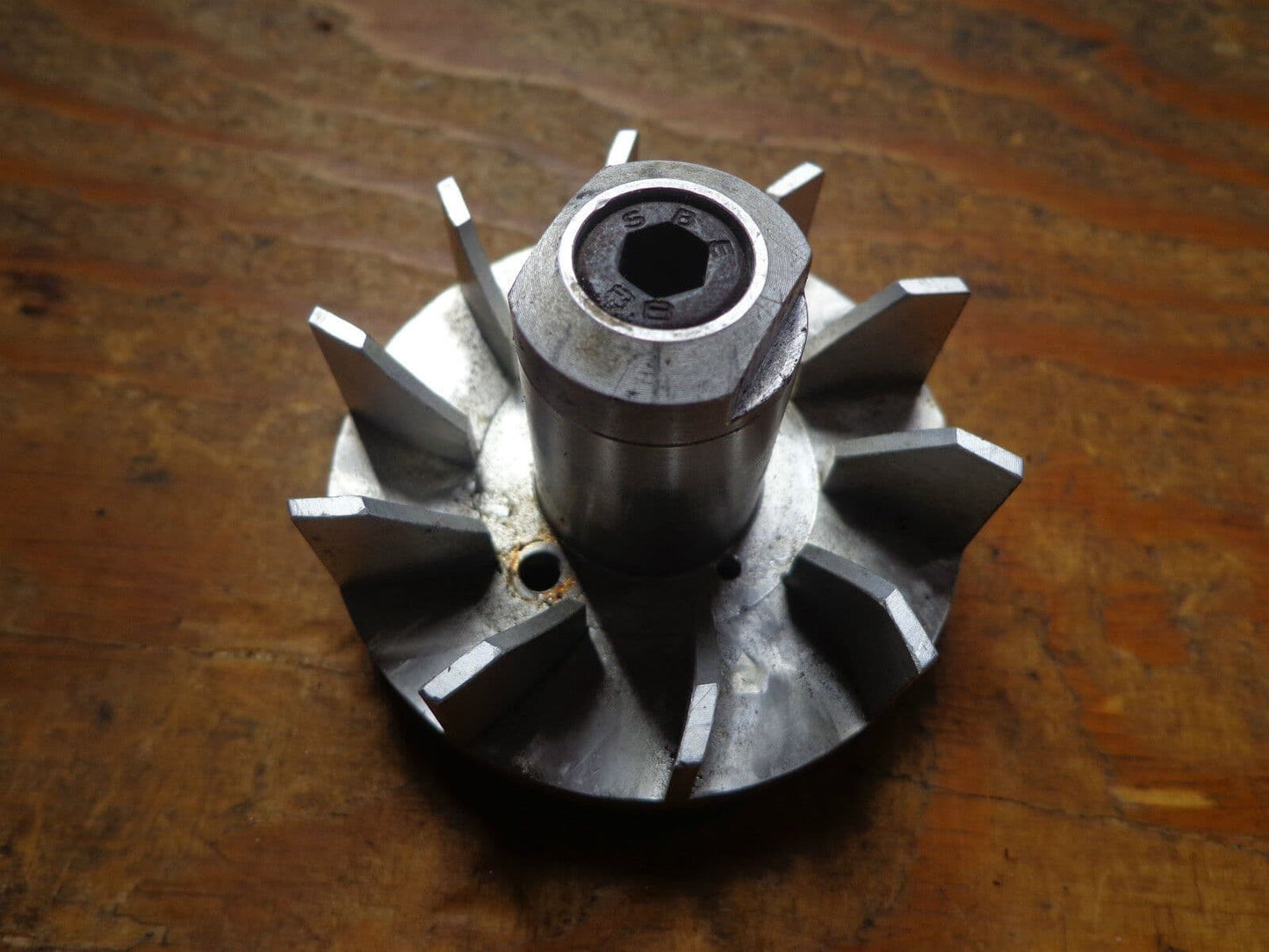 MDC TORNADO ALLOY ENGINE COOLING FAN & 6mm HEX STARTER