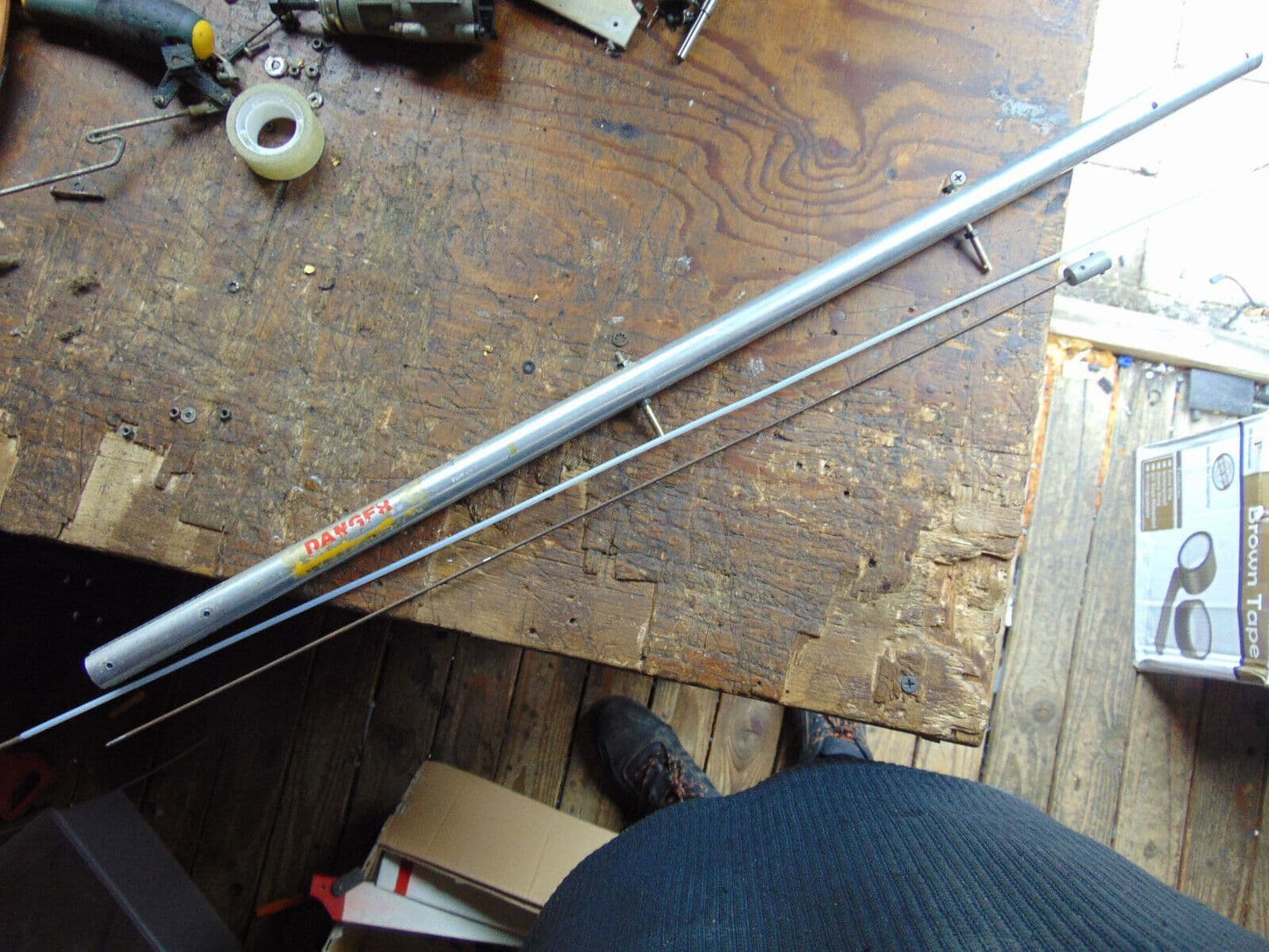 MFA SPORT 500 TAIL BOOM C/W TORQUE DRIVE & PITCH ROD