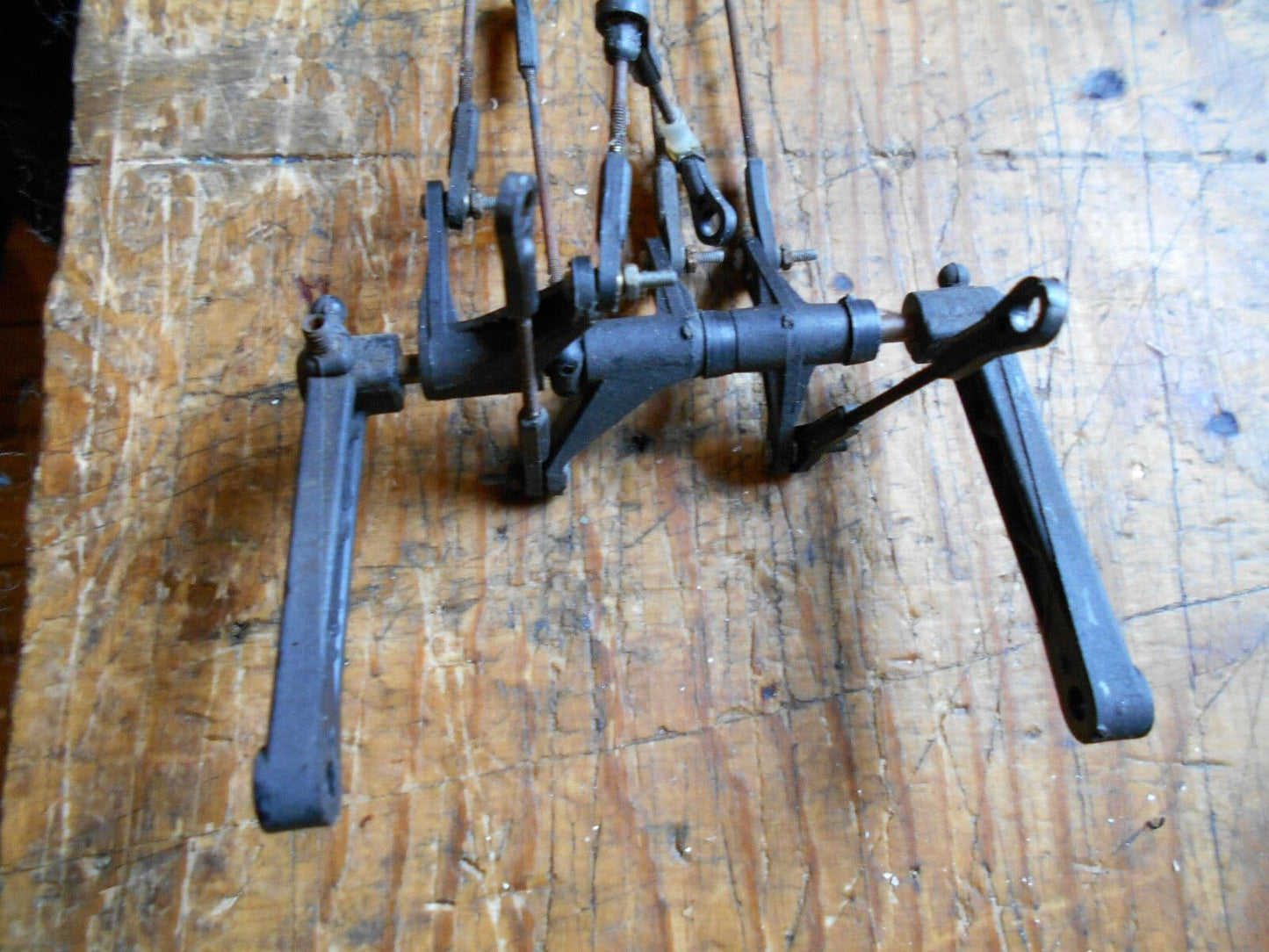 MORLEY BELL 47G ELEVATOR AILERON PITCH AND THROTTLE CONTROL ARMS & LINKAGES