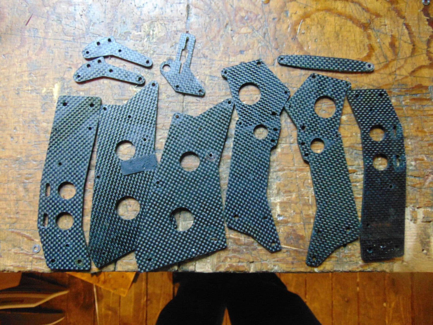 MORLEY F1 CARBON 60 MAIN FRAME SECTIONS