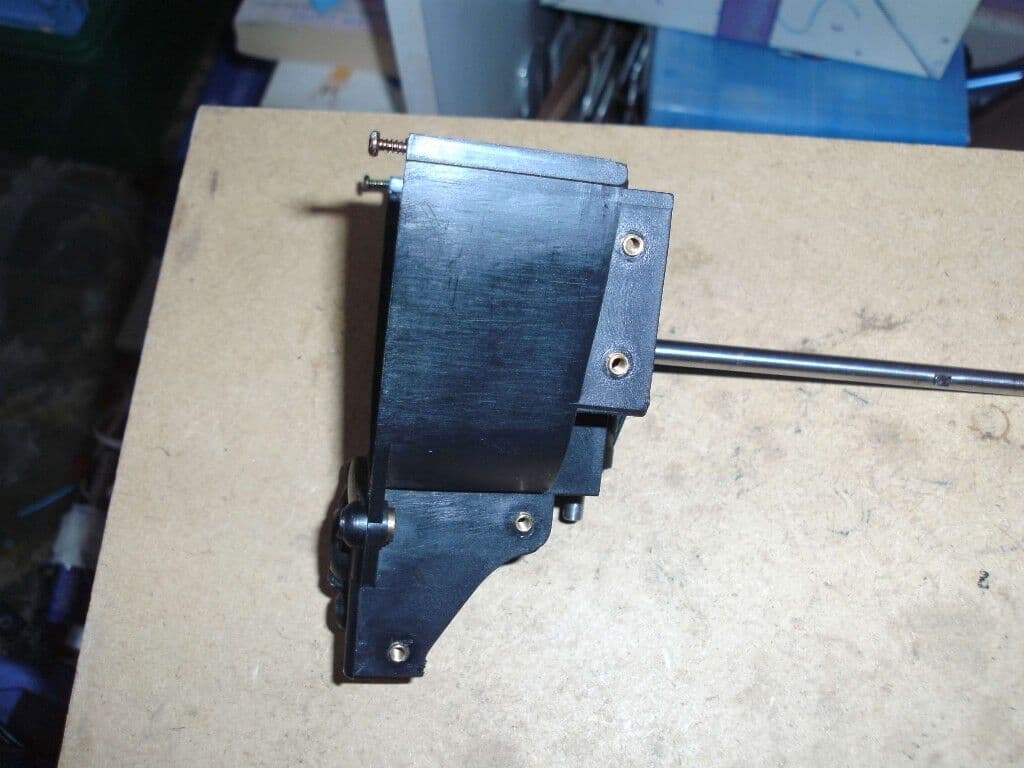 MORLEY MAVERICK LOWER COOLING DUCT WITH TAIL ROTOR DRIVE GEAR BOX & SHAFT