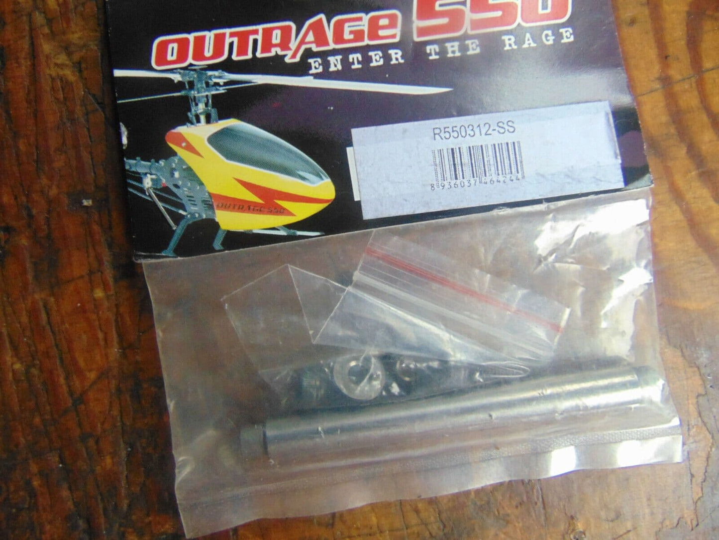 OUTRAGE 550E FEATHERING SHAFT R550312-SS (ONE ONLY) BNIB