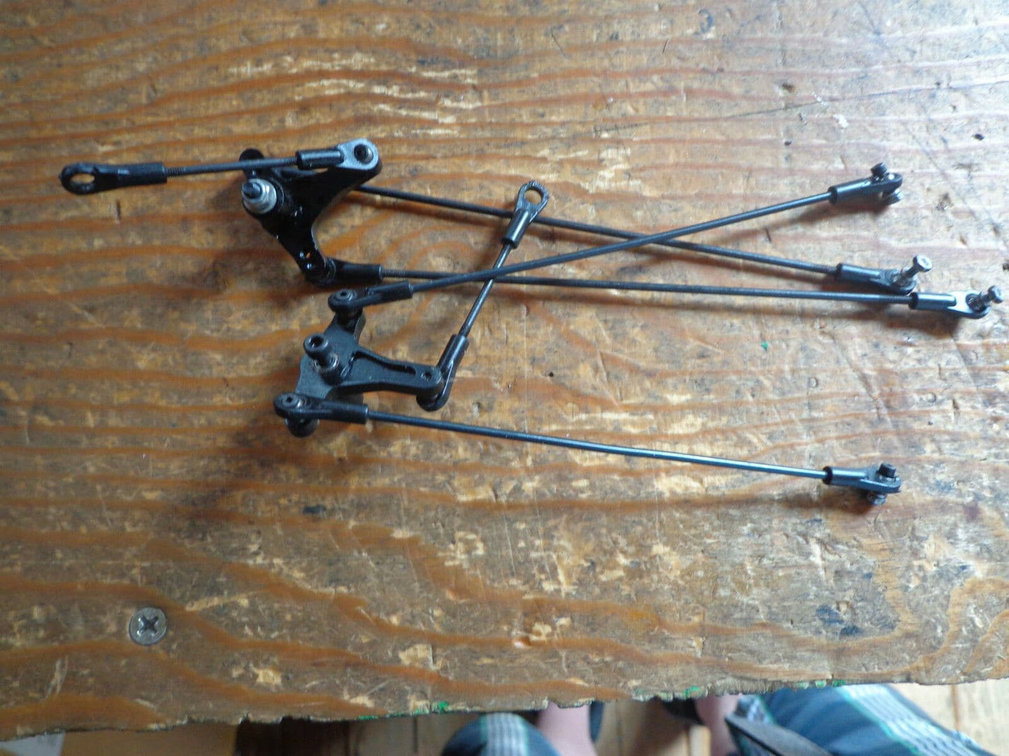 OUTRAGE VELOCITY 50 AILERON CONTROLS FOR 140 DEGREE SWASHPLATE