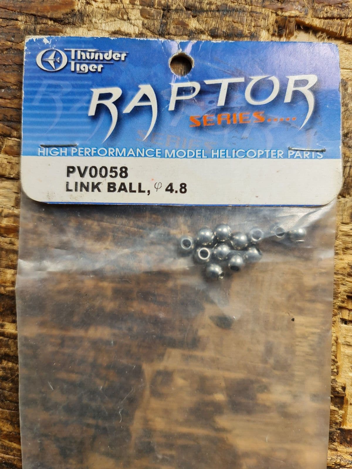 RAPTOR 30/50 LINK BALLS 4.8mm PV0058 BNIB