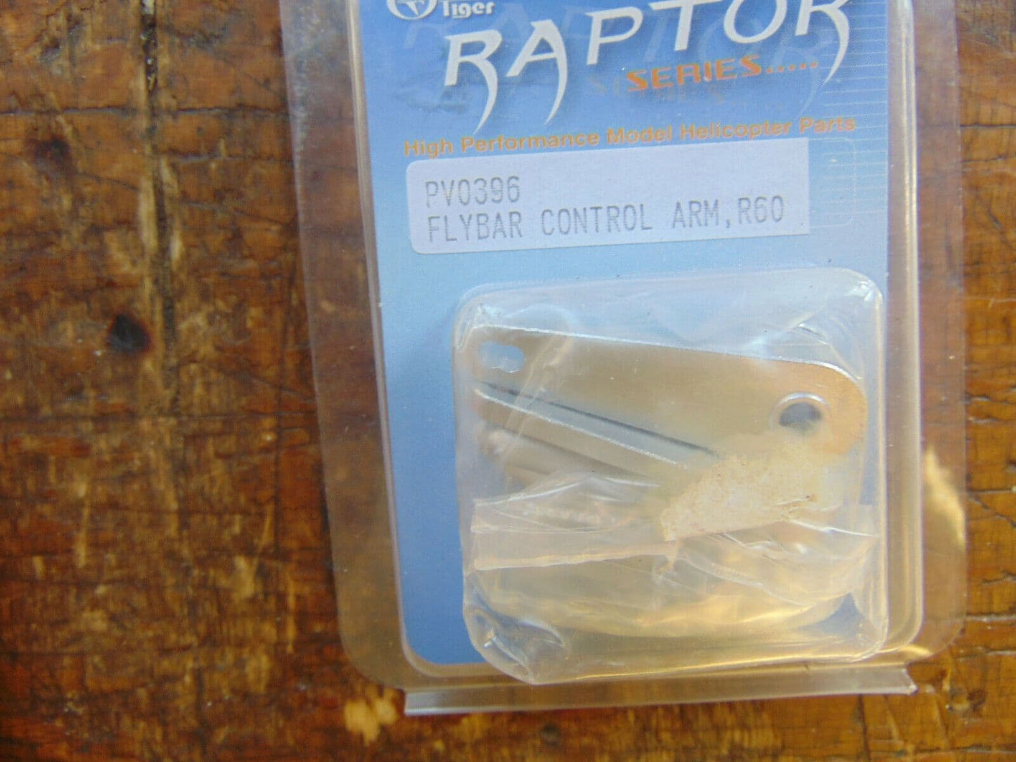 RAPTOR 60 / 90 ALLOY FLYBAR CONTROL ARMS PV0396 BNIB