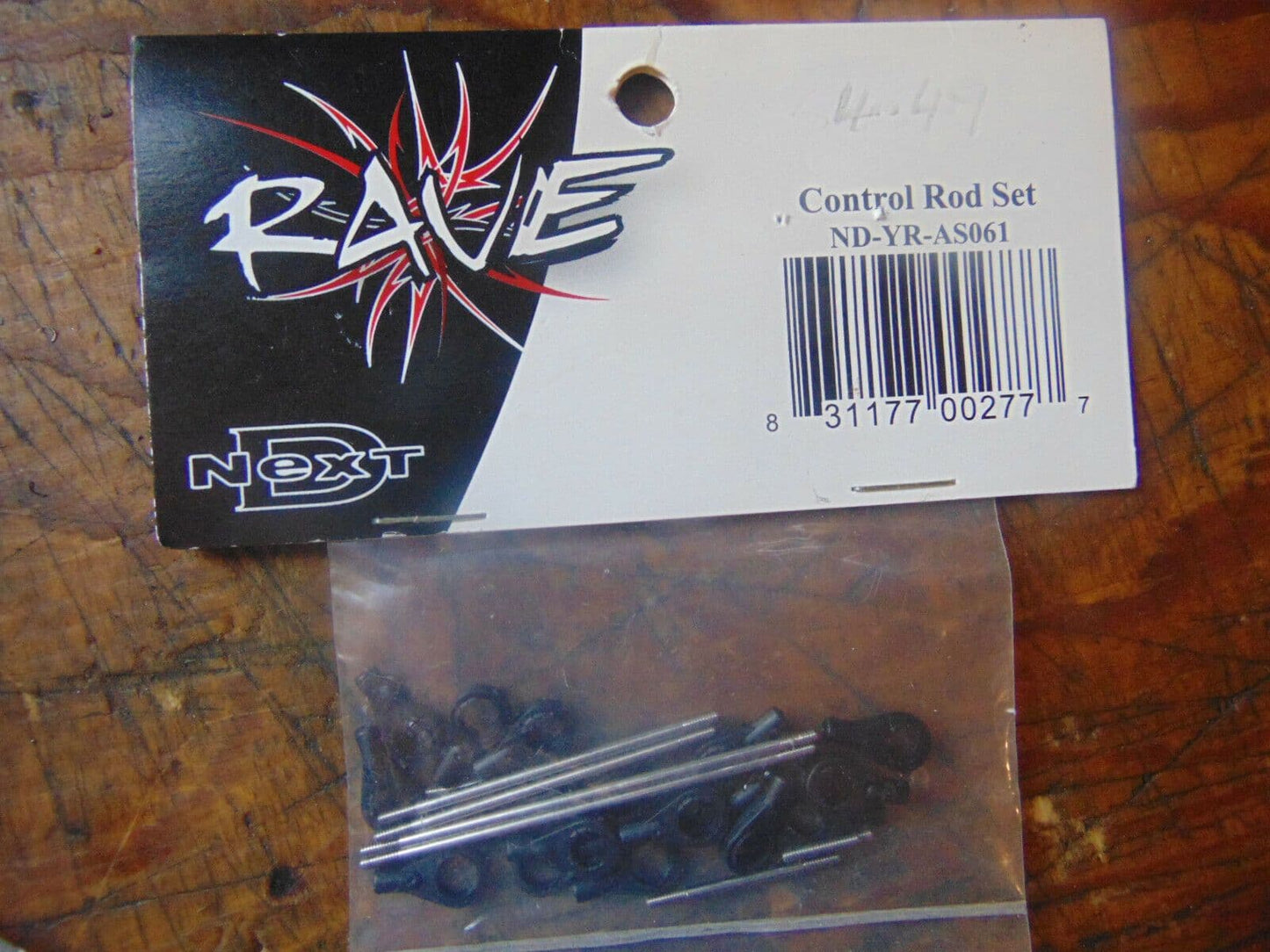 RAVE 450 CONTROL ROD SET ND-YR-AS061 BNIB