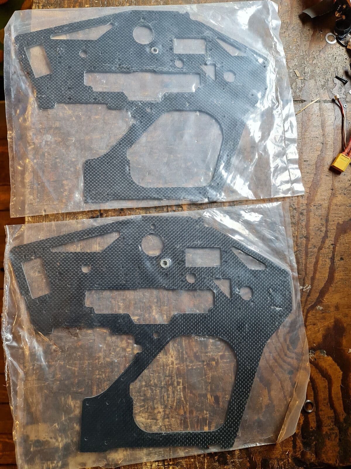 RAVE 90 ENV CARBON FIBRE MAIN FRAME SIDES LEFT AND RIGHT HAND BNIB