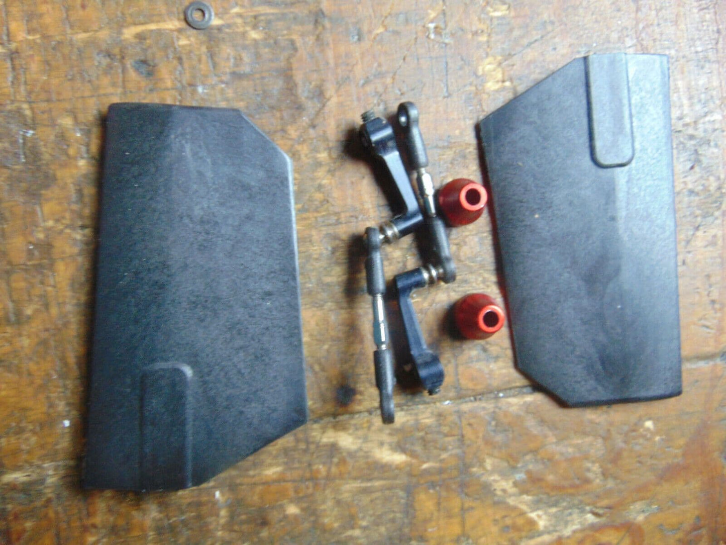 SRIMOK 90N FLYBAR CONTROL ARMS & PADDLES