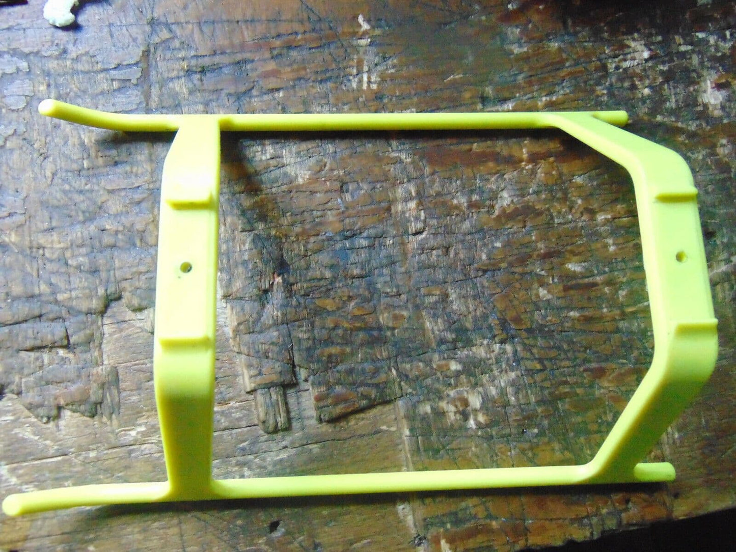 TREX 450 L LANDING STRUTS & SKIDS HI-VIZ YELLOW