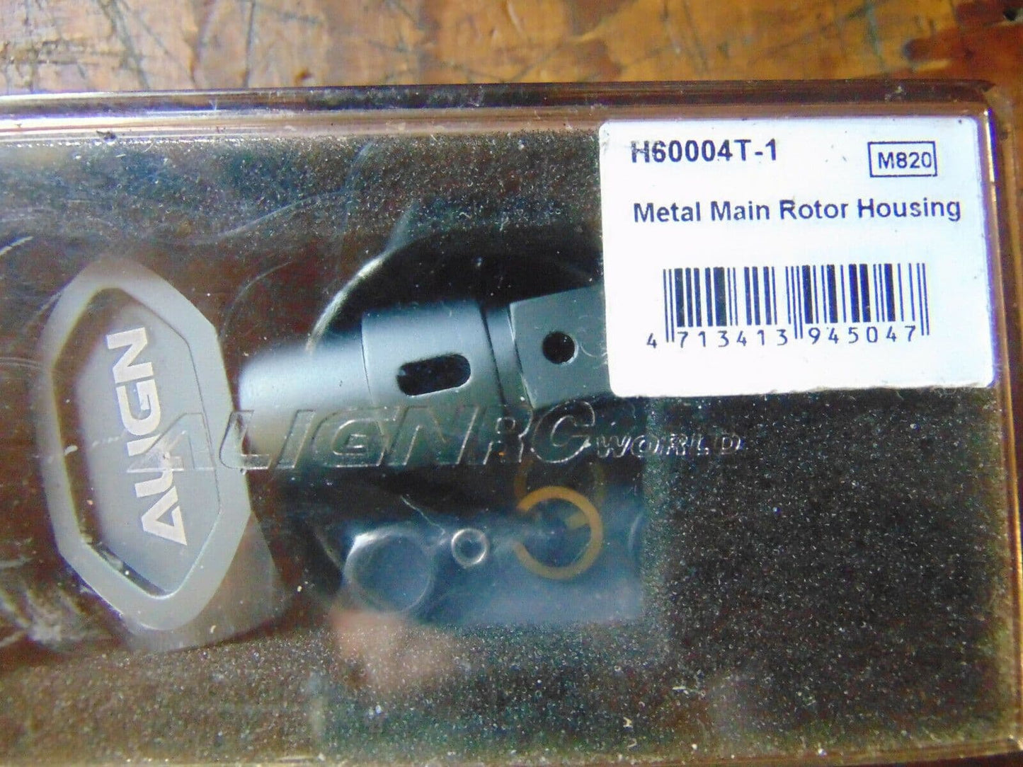 TREX 600 METAL MAIN ROTOR HOUSING H60004T BNIB