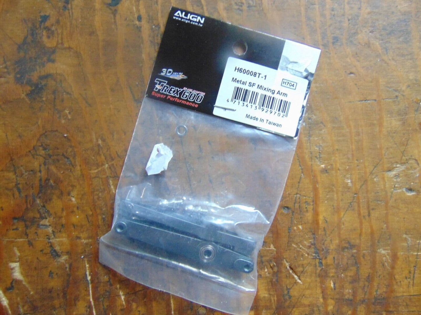 TREX 600 METAL SF MIXING ARM H60008T-1 BNIB