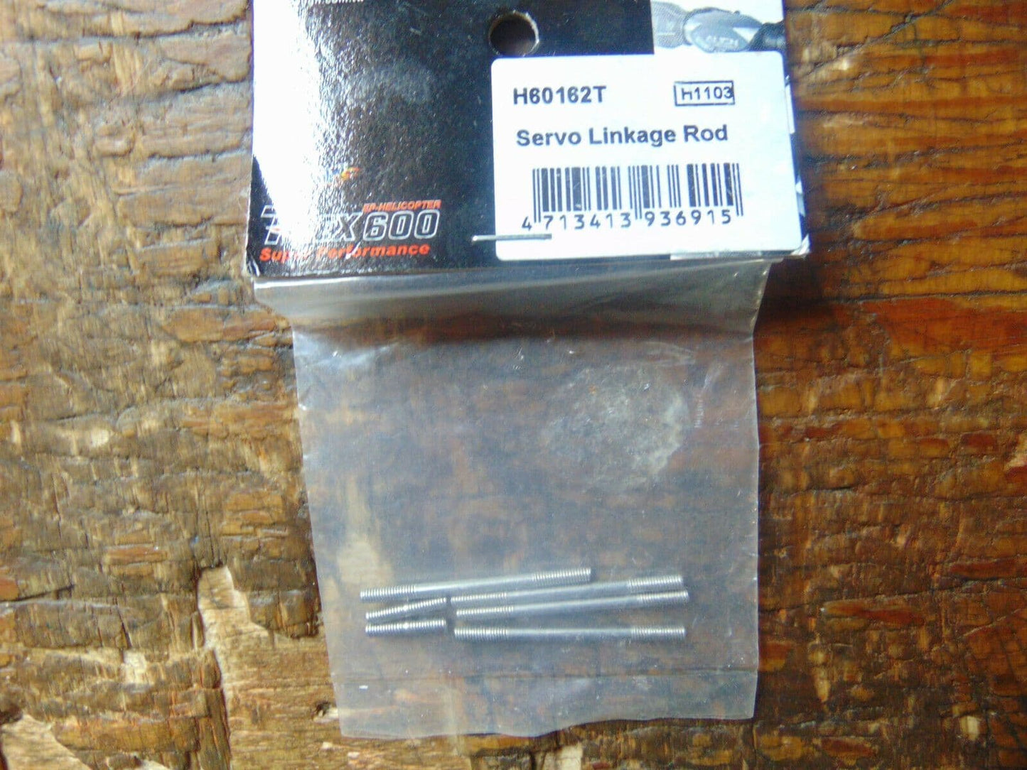 TREX 600 SERVO LINKAGE ROD SET H60162T BNIB