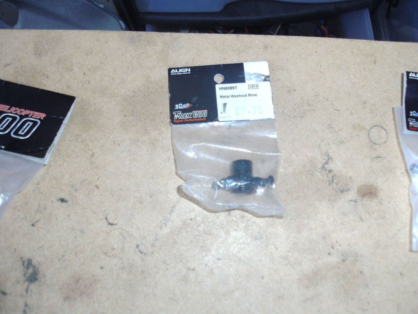 TREX 600N METAL WASHOUT BASE HN6089T BNIB