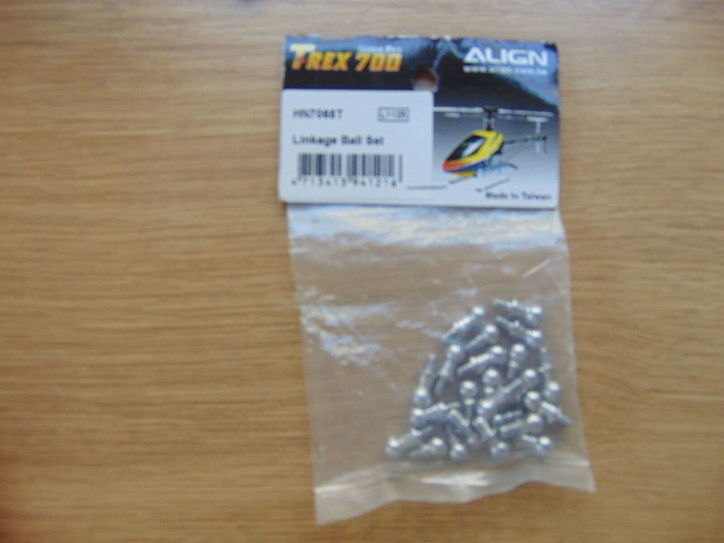 TREX 700 BALL LINKAGE SET MAY NOT BE COMPLETE H70144T BNIB