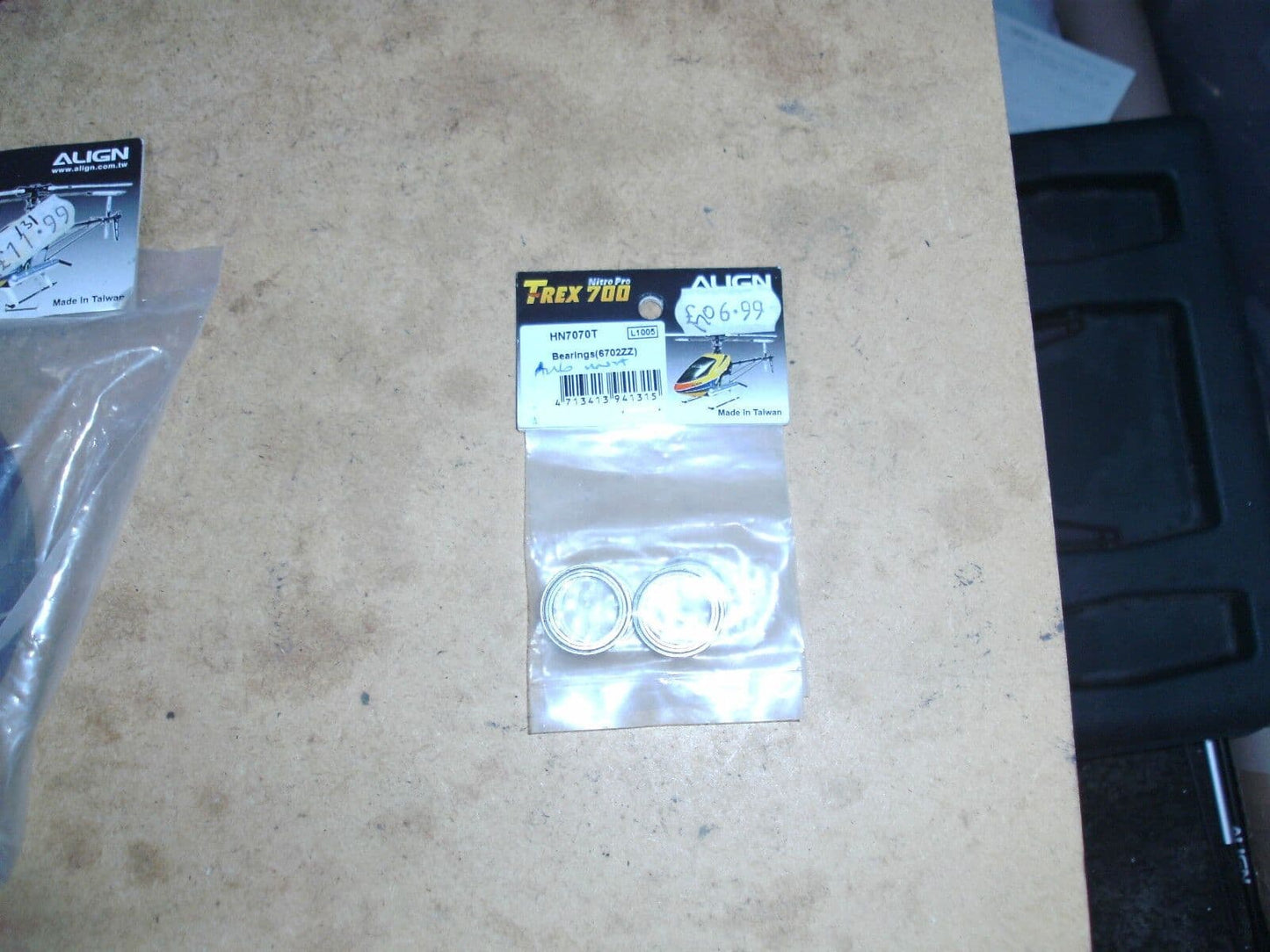 TREX 700N BEARINGS (6702ZZ) HN7070T BNIB