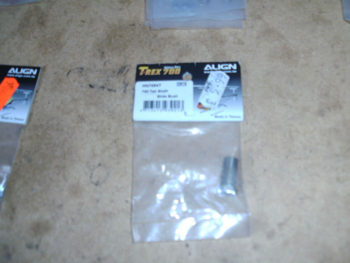 TREX 700N TAIL SHAFT SLIDE BUSH HN7054T BNIB