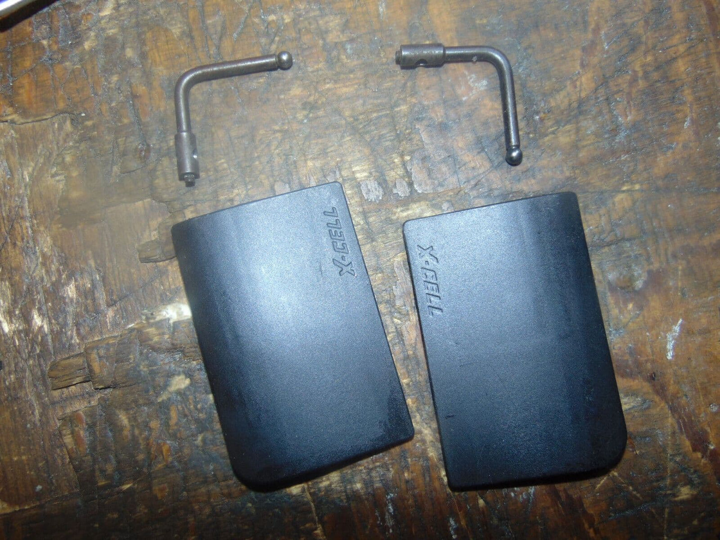 X-CELL GAS GRAPHITE FLYBAR PADDLES & CONTROL ARMS