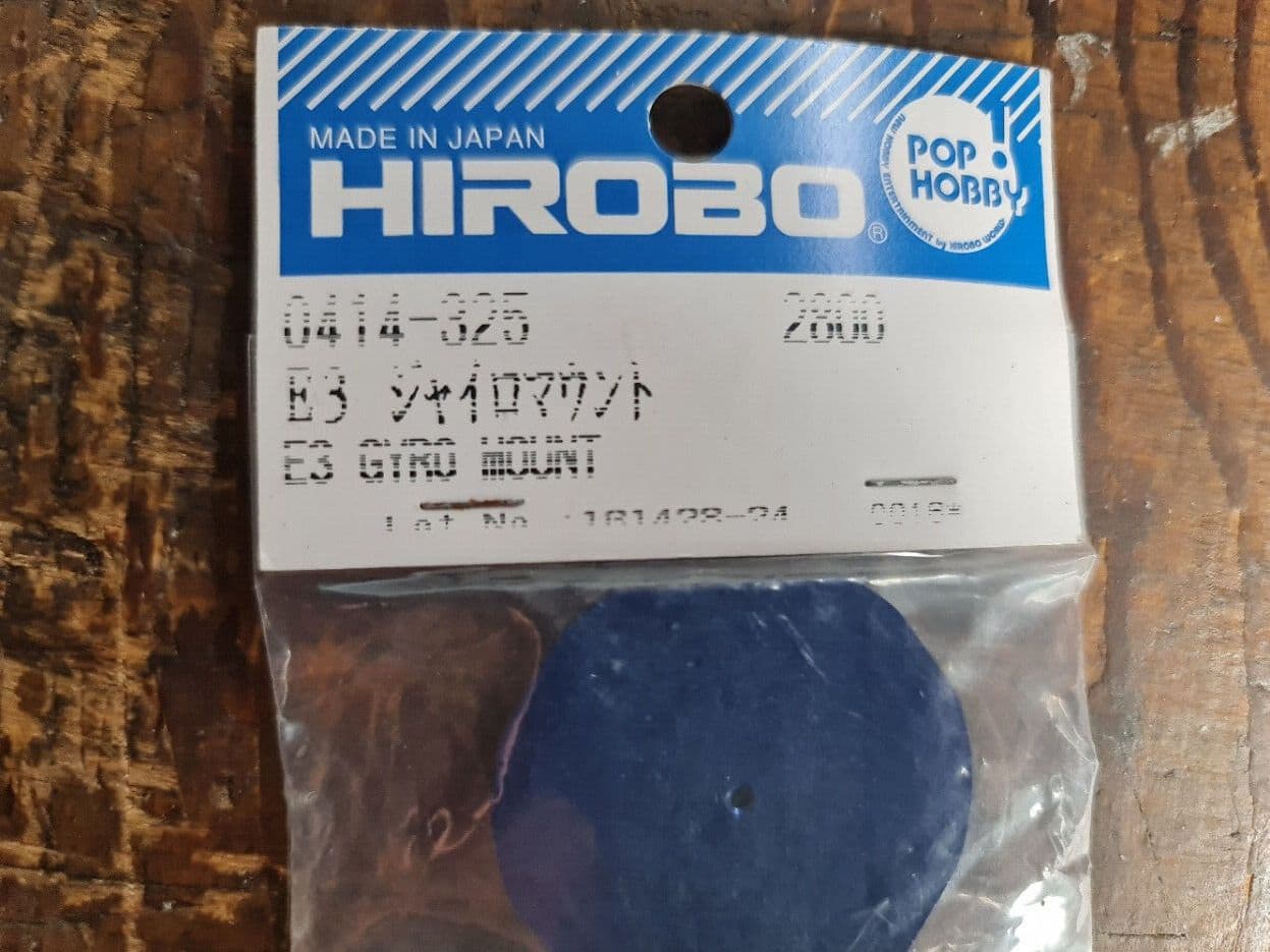 0414-325 HIROBO FREYA BLUE ALLOY GYRO MOUNT  BNIB