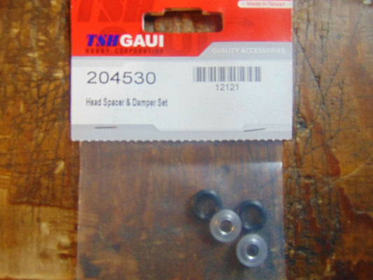 204530 GAUI HURRICAN 425 / 550 HEAD SPACERS & DAMPERS  BNIB