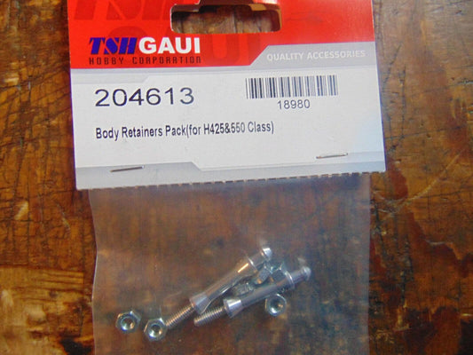 204613 GAUI HURRICAN 425 / 550 CANOPY RETAINERS  BNIB