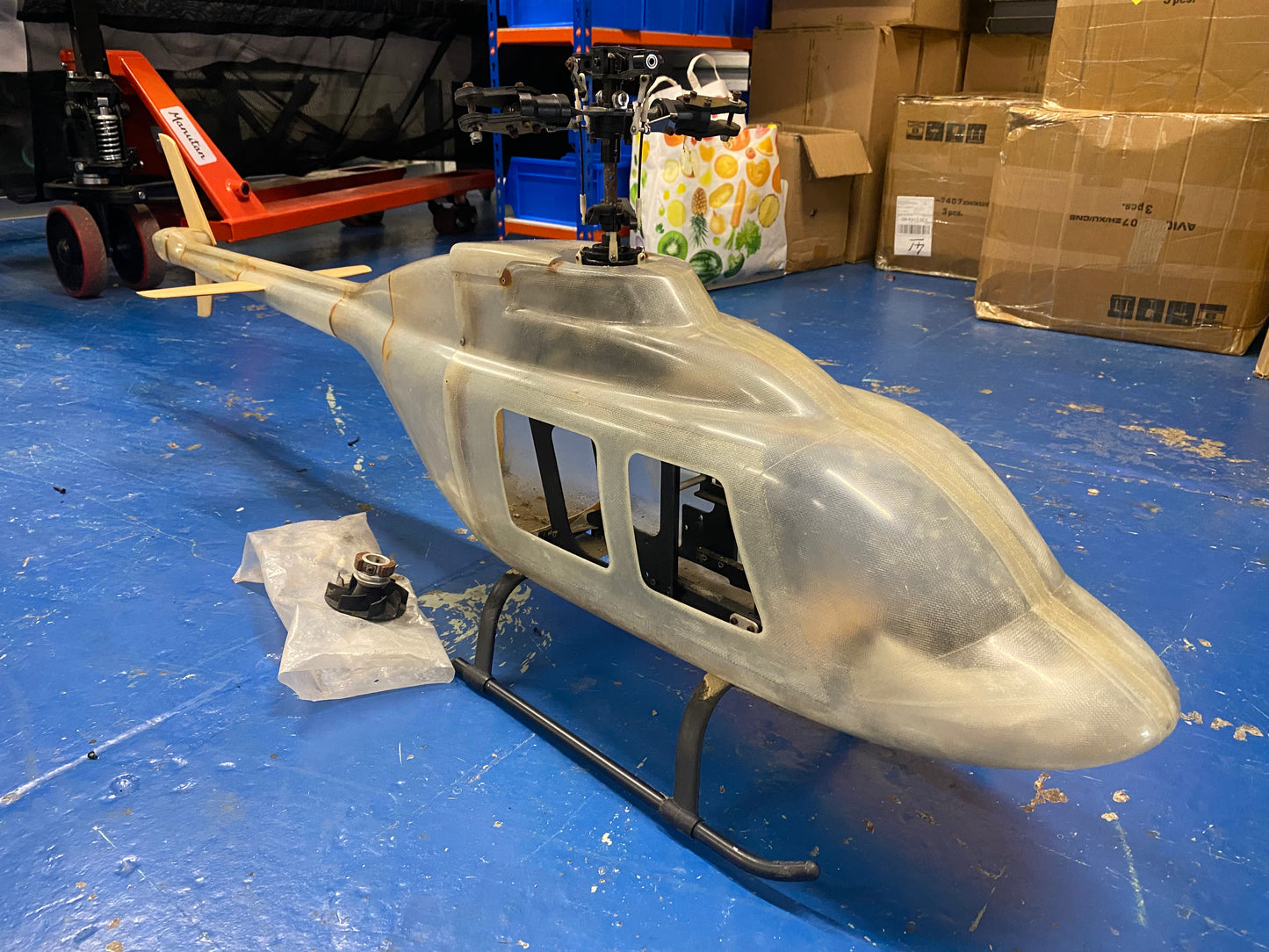 Kalt Jetranger fuselage and mechanics Airframe - Winter Project