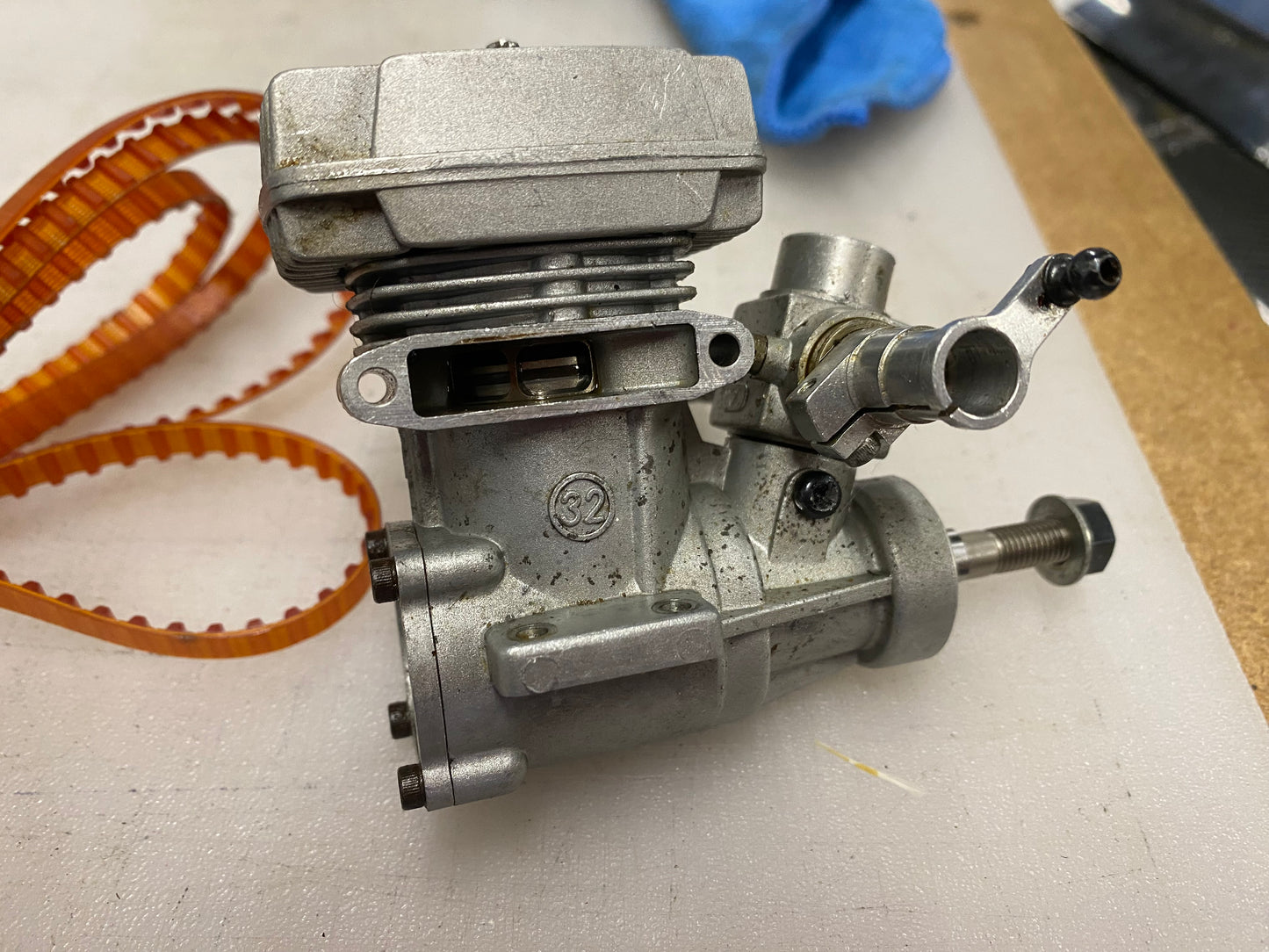 Os32 Sxh engine. Raptor tail belt. Fan free.