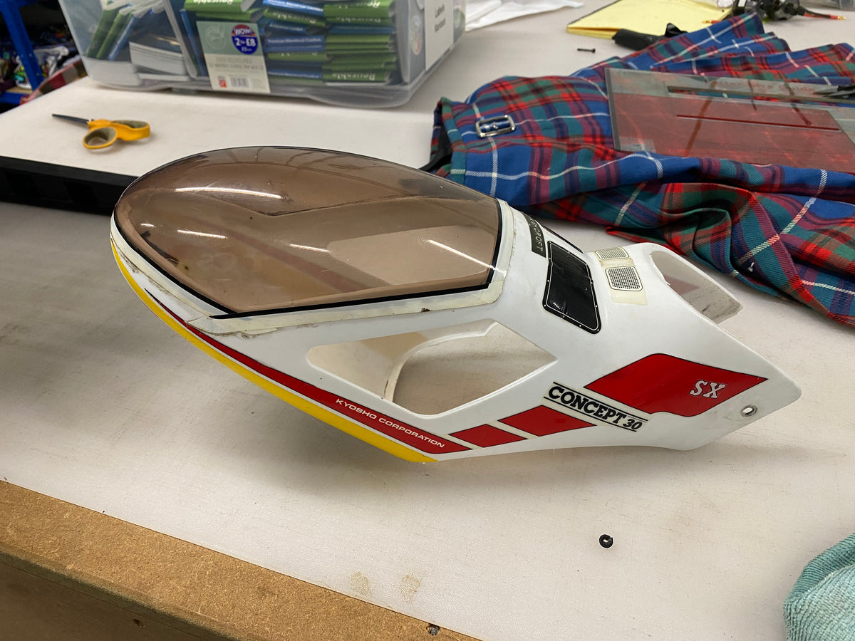 Kyosho concept 30 SX canopy.
