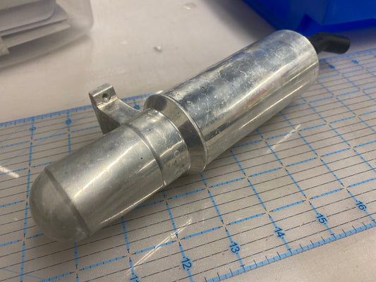 Curtis exhaust/muffler 50 size. Fair condition