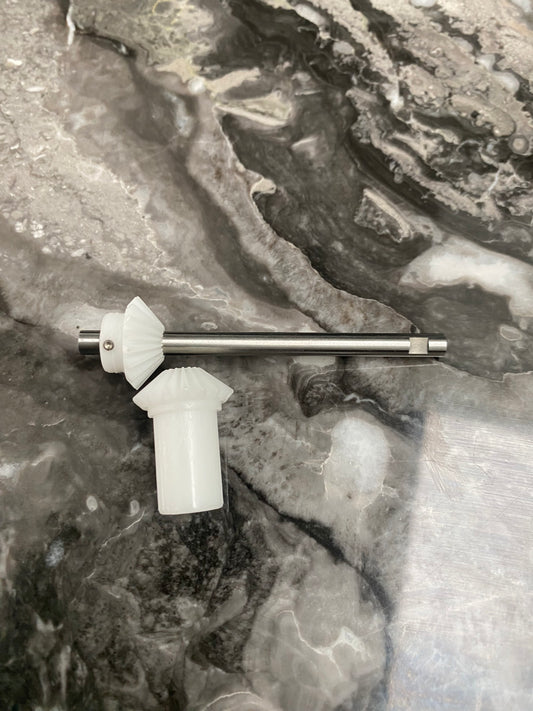 Outrage velocity 50 tail gears and tail spindle.  R50N978-SS