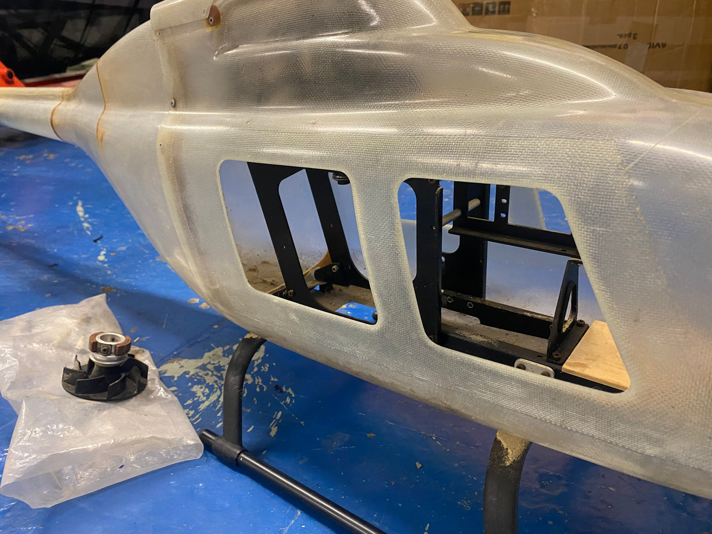 Kalt Jetranger fuselage and mechanics Airframe - Winter Project