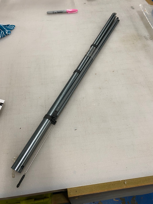 Raptor 50 titan boom and titan supports  - 663mm