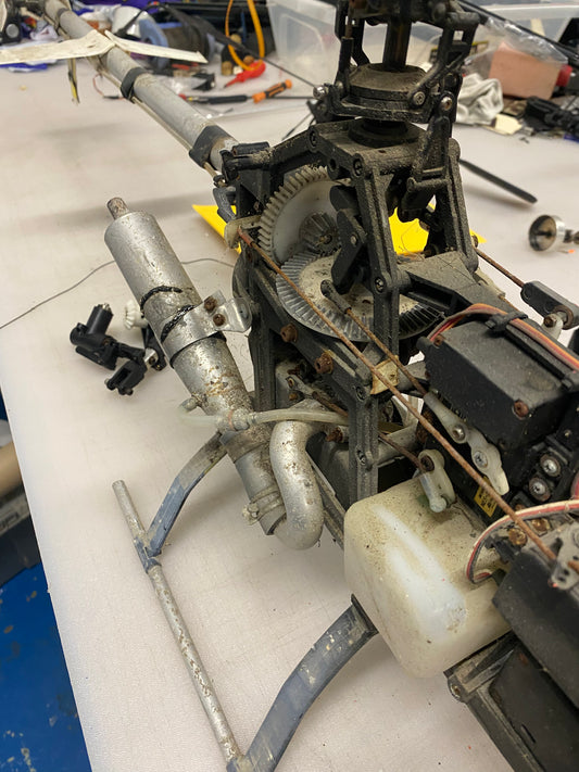 Kyosho concept 30 tail control rod/wire