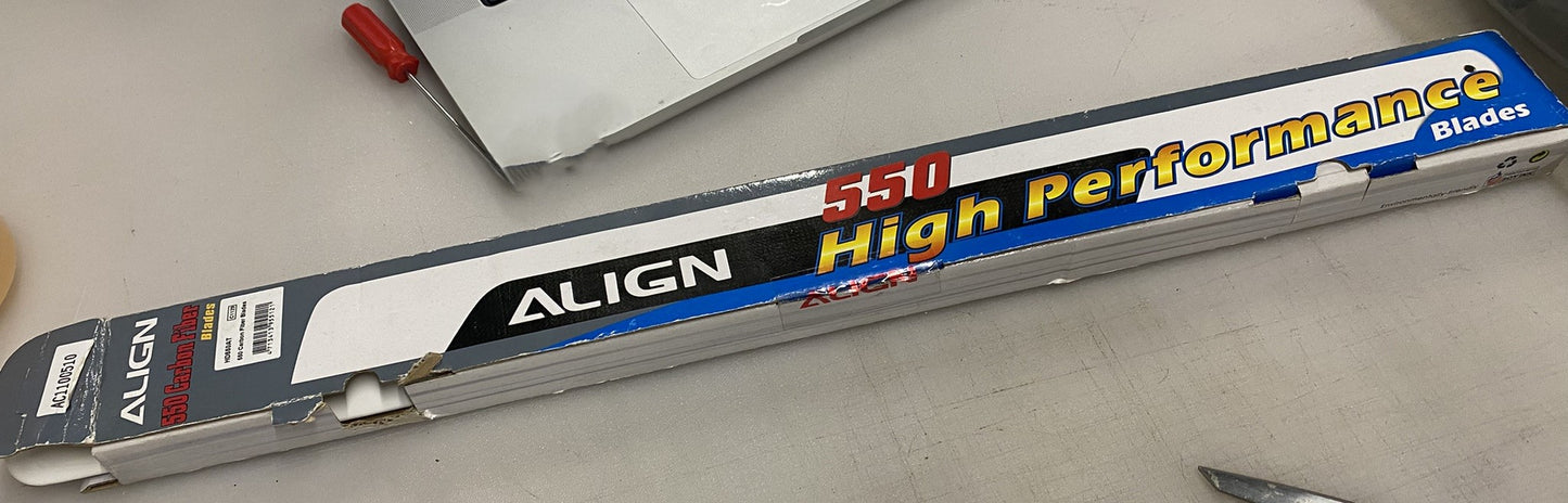 Align 550 mm rotor blades - New